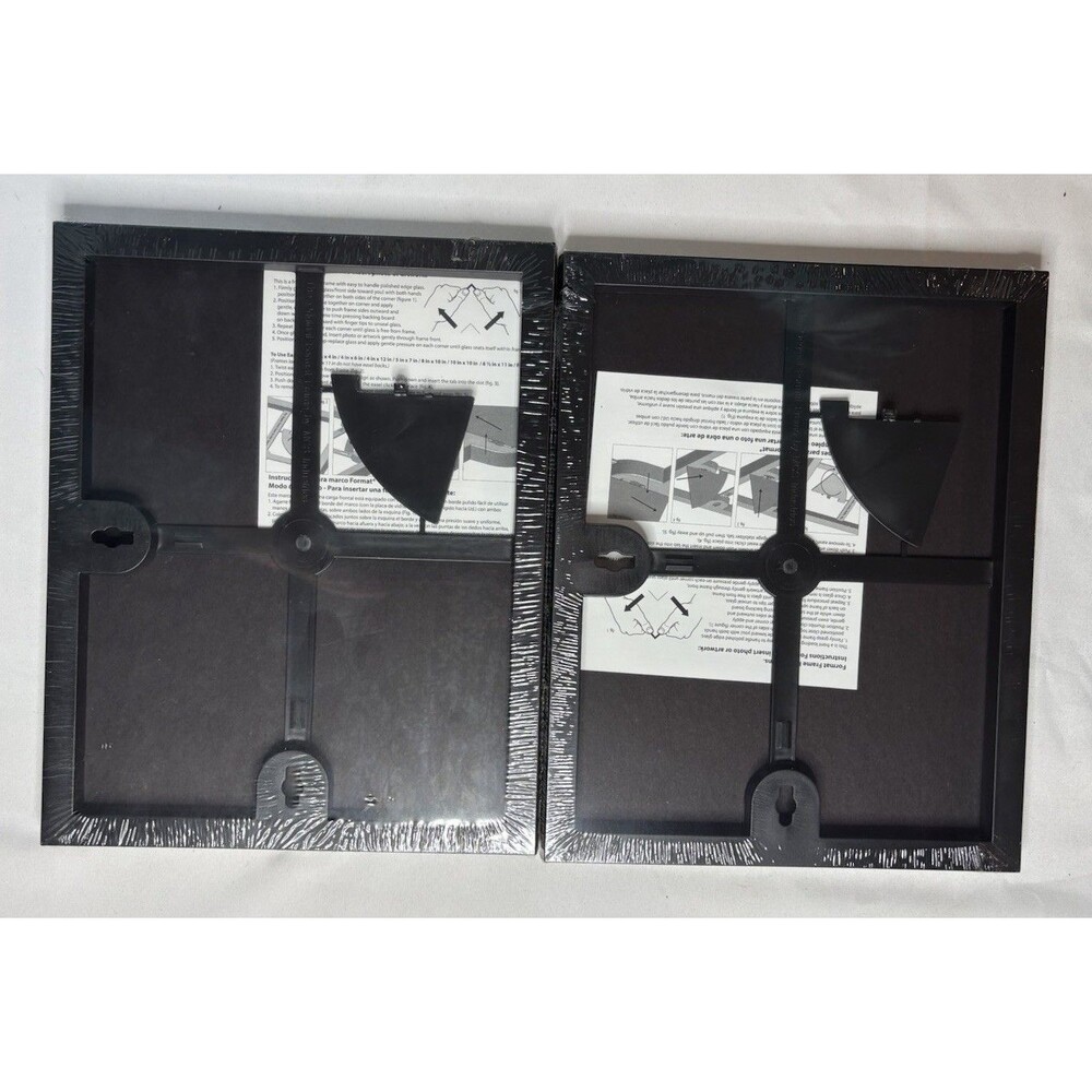 Mainstays 8x10 Matted To 5x7 Front Loading Picture Frames, Set of 2 - New - Picture 2 of 2